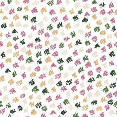 Soyut sorunsuz karalamalar çizilmiş desen