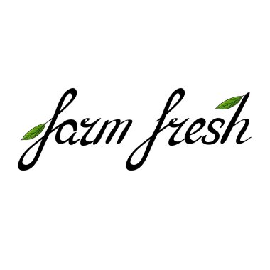 El yazısı ifade tazecik ile yaprak yeşil