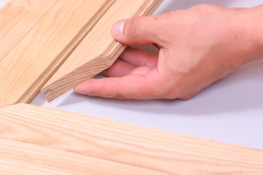 ahşap zemin doldurma