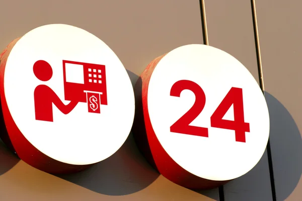 ATM ve 24 Saat Açık işaretler açın