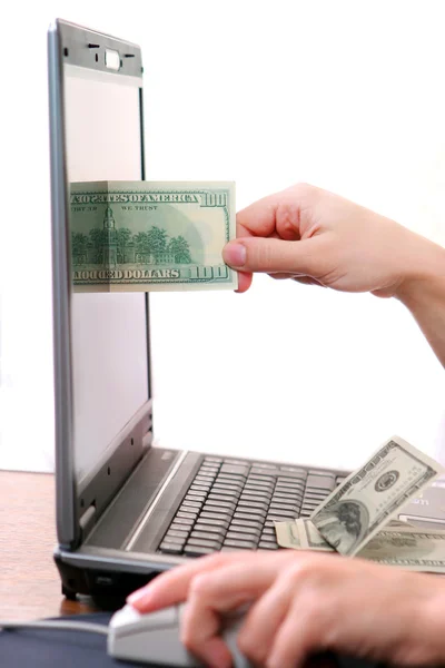 Çevrimiçi alışveriş kavramı