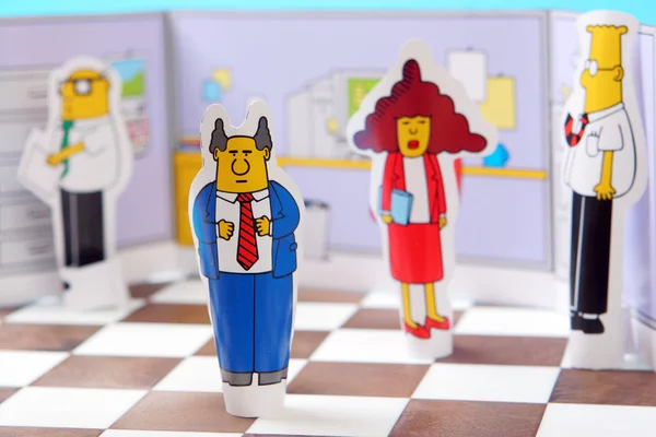 Ofis çalışanları konsepti