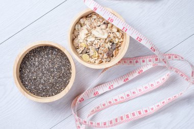 Müsli ve chai tohum