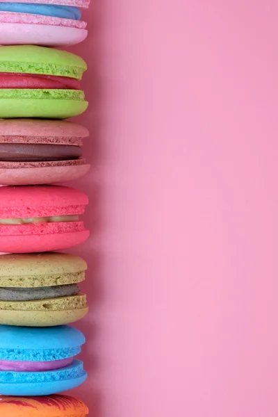 güzel ve renkli Fransızca macaroons