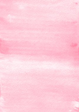 Soyut el boyama. Sanatsal renkli şablon. Suluboya doku efekti. Grunge vektör illüstrasyon. Yumuşak ve açık pembe renkler. Kart, kapak, arka plan, afiş, duvar kağıdı, poster için tasarım. 