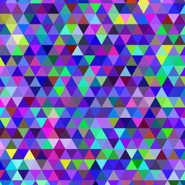 Parlak üçgen vektör arka plan