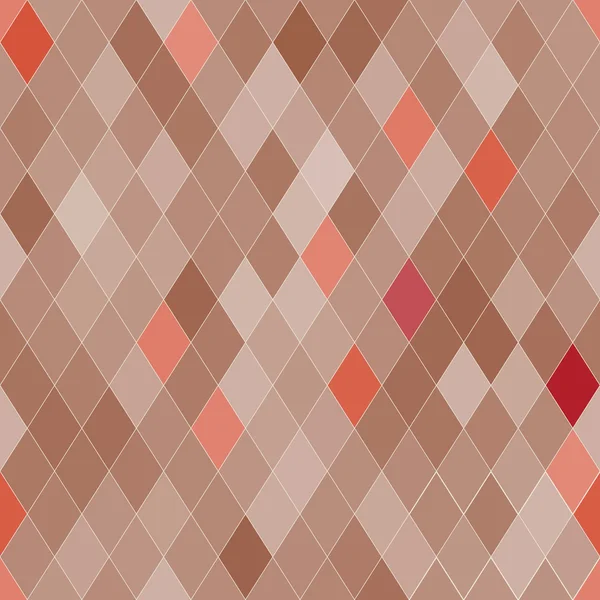 Vector seamless pattern with rhombs. Abstract beige texture. Geometrical background. Monochrome backdrop.