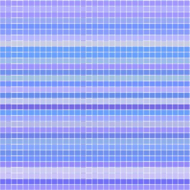 Vector seamless pattern with checkered texture. Abstract backdrop. Geometrical background. Soft and light template. Cold blue and purple colors.