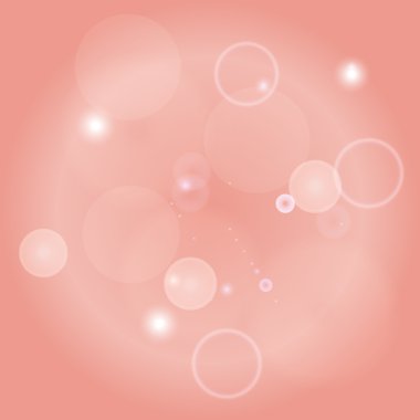 Sparkle circles abstract vector background illustration. Abstract shiny glitters, Pink texture with round elements. Monochrome backdrop.