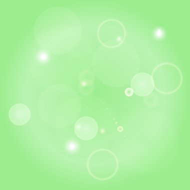 Sparkle circles abstract vector background illustration. Abstract shiny glitters, Green texture with round elements. Monochrome backdrop.