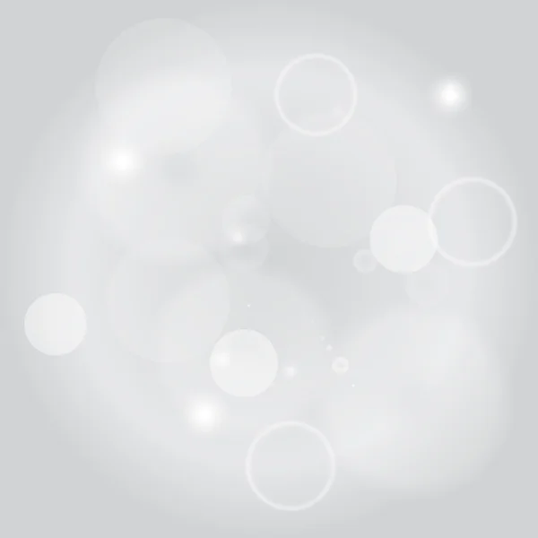 Sparkle circles abstract vector background illustration. Abstract shiny glitters, Light gray texture with round elements. Monochrome backdrop. — Stok Vektör