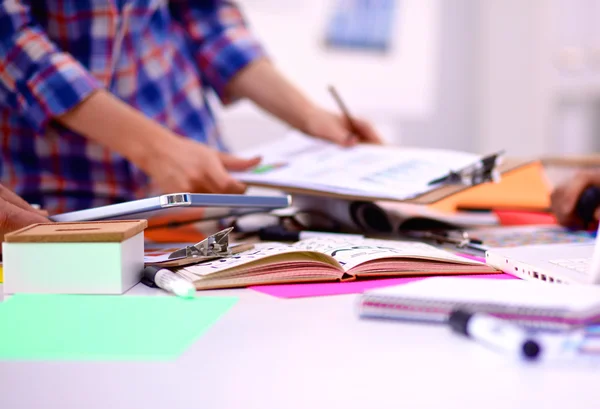 Réunion d'affaires au bureau de la table — Photo