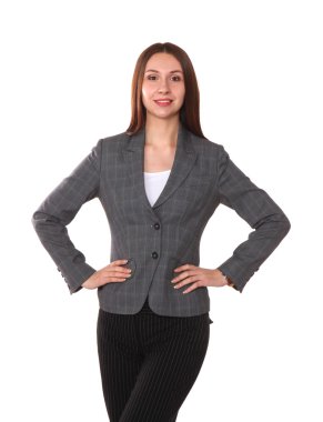 Genç güzel kız eğleniyor portresi kapatın. Doğal makyaj