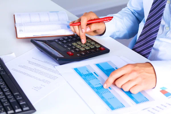 işadamı bir Resepsiyon bilgisayar grafikleri çalışma