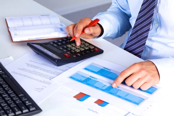 işadamı bir Resepsiyon bilgisayar grafikleri çalışma