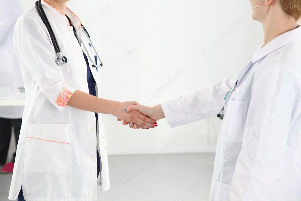 Partnership, trust and medical ethics concept