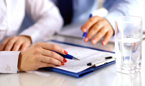 Diverse Business People on a Meeting — Stock Photo, Image