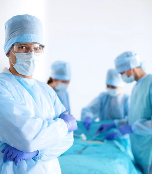 A team of talented surgeons to perform the operation — Stock Photo, Image