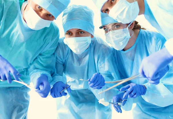 A team of talented surgeons to perform the operation — Stock Photo, Image