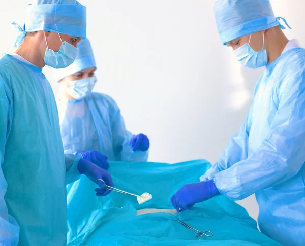 Team surgeon at work in operating room — Stock Photo, Image