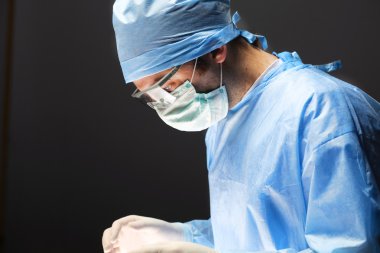 Adım cerrah Tekdüzen yakın çekim hazır