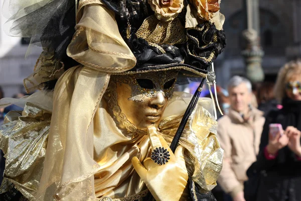Італія, Венеція, карнавальні маски постановки в Сан-Марко squaremasks — стокове фото