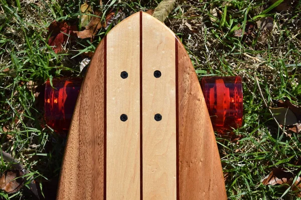 Wooden Skateboard Road — Stock Photo, Image