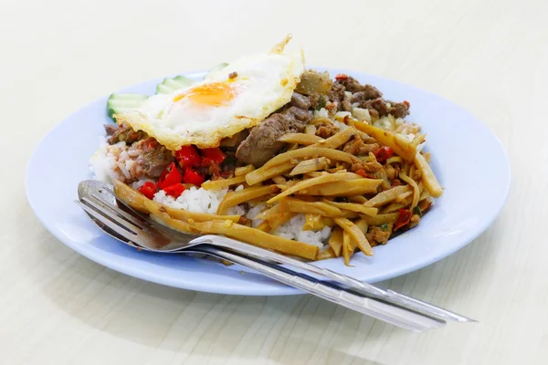 Tayland yemeği.