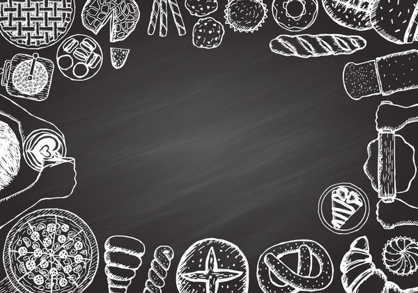 Меню кофе и выпечки
