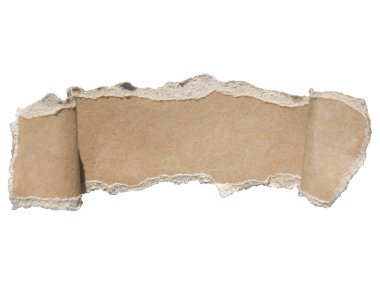 Yatay kısım açık kahverengi yırtılmış. Kenarları pürüzlü ve pürüzlü, etrafındaki malzemeler sol ve sağ tarafta hafifçe içe doğru kıvrılmış, üç boyutlu geri sarılmış görünüm veriyor.