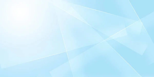 Beyaza geçiş yapan soyut arkaplan yumuşak açık mavi gradyan. Özelleştirilmiş örtülü şeffaf geometrik şekiller üçgenler ve üst üste binen çokgenler.