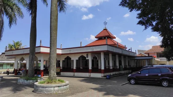 Cikancung Nyugat Jáva Indonézia Május 2021 Fénykép Nagy Mecset Amely — Stock Fotó