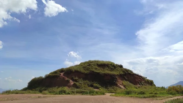 Foto Paisaje Montañoso Muy Famoso Zona Cicalengka — Foto de Stock