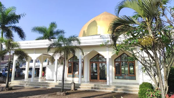 Cikancung Java Ocidental Indonésia Junho 2021 Foto Maior Mesquita Lado — Fotografia de Stock