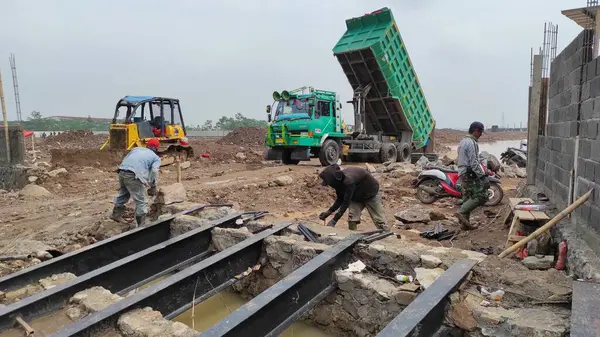 Cikancung Batı Java Endonezya Haziran 2021 Cikancung Daki Yeni Fabrika — Stok fotoğraf