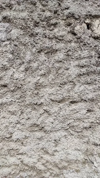 Detailliertes Strukturiertes Porträt Einer Mit Zement Überzogenen Wand — Stockfoto