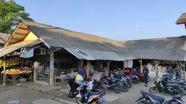 Cikancung Java Ocidental Indonésia Junho 2021 Foto Atmosfera Mercado Tradicional — Fotografia de Stock