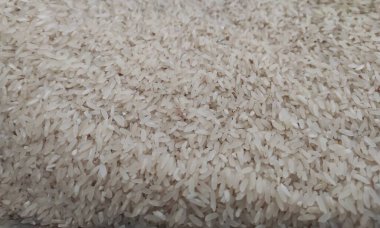 Background photo of rice grains sold at the Cikancung market
