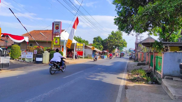 Cikancung Java Occidental Indonesia Agosto 2021 Fotos Abstractas Desenfocadas Las — Foto de Stock