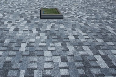 Işıklık ile asfalt çatı Zona arka plan