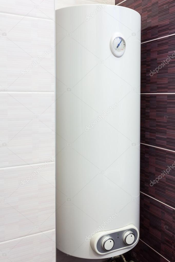 Electric Boiler (wall water heater) in bathroom