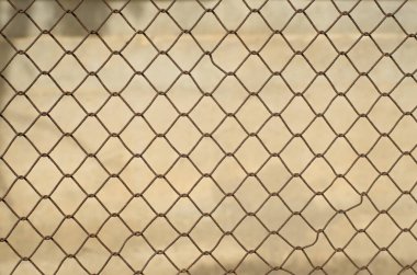 Kusurlu paslı tel örgüler. Yasak özgürlük kavramı. Duvar kağıdı fikri