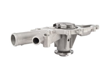 Otomatik su pompası beyaz arkaplanda izole edildi