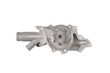 Otomatik su pompası beyaz arkaplanda izole edildi