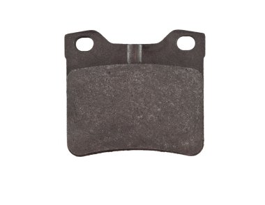 Fren pabuçları beyaz arka plan üzerinde izole