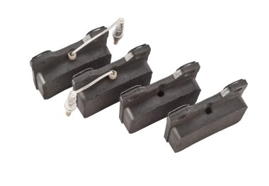 Fren pabuçları beyaz arka plan üzerinde izole