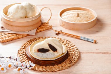 Baozi ya da Çin Buharlı Çöreği Çin mutfağında mayalanmış çöreğin bir türüdür.. 