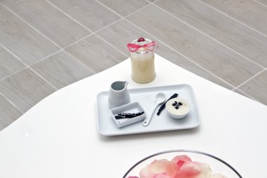 Spa güzellik için vanilya ile