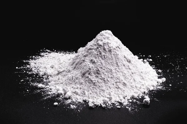 Sulfeto Cálcio Composto Inorgânico Sólido Com Fórmula Química Cas Usado — Fotografia de Stock
