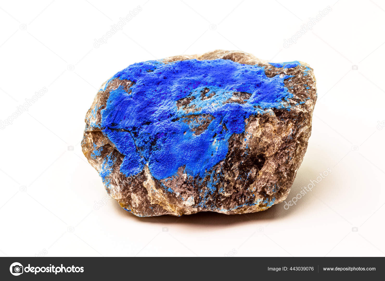 Cobalt Chemical Element Present Enameled Mineral Stock Photo 1898645431